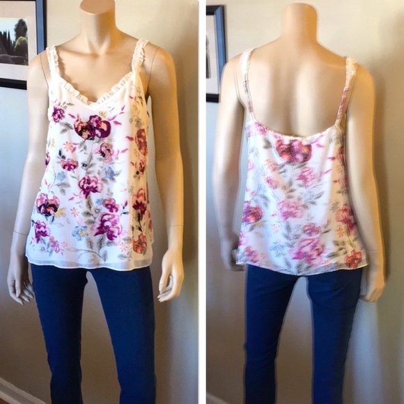 WHBM Floral Embroidered Cami. D/4/A148 - Picture 2 of 8